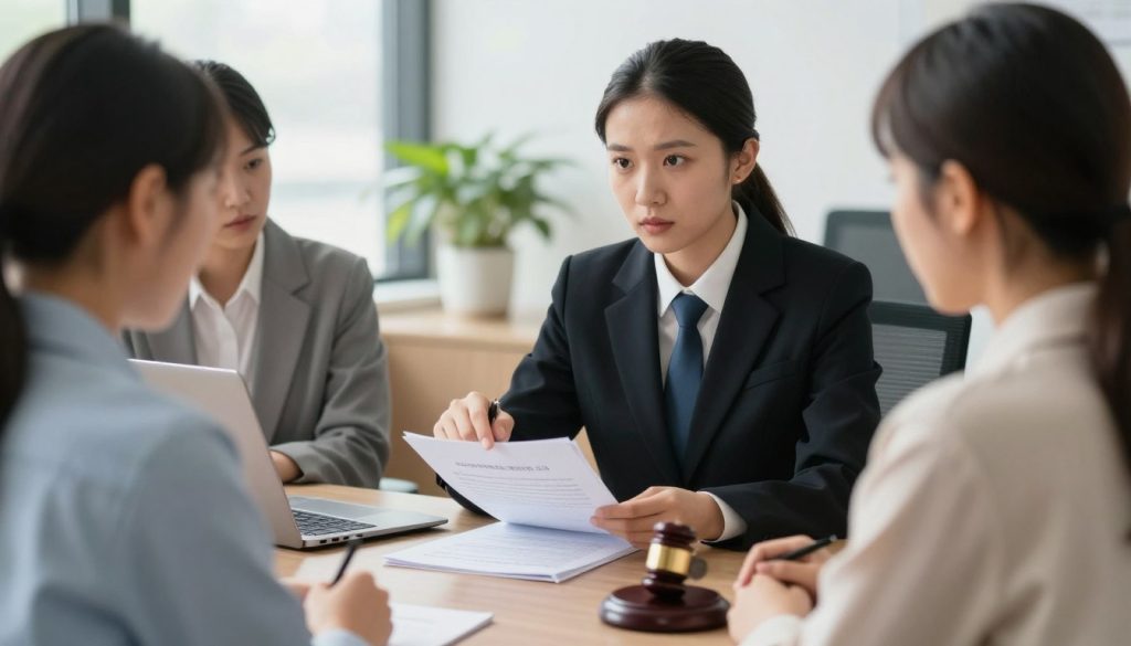 Attorney and young client discussing Under 21 DUI defense strategy in Los Angeles law office