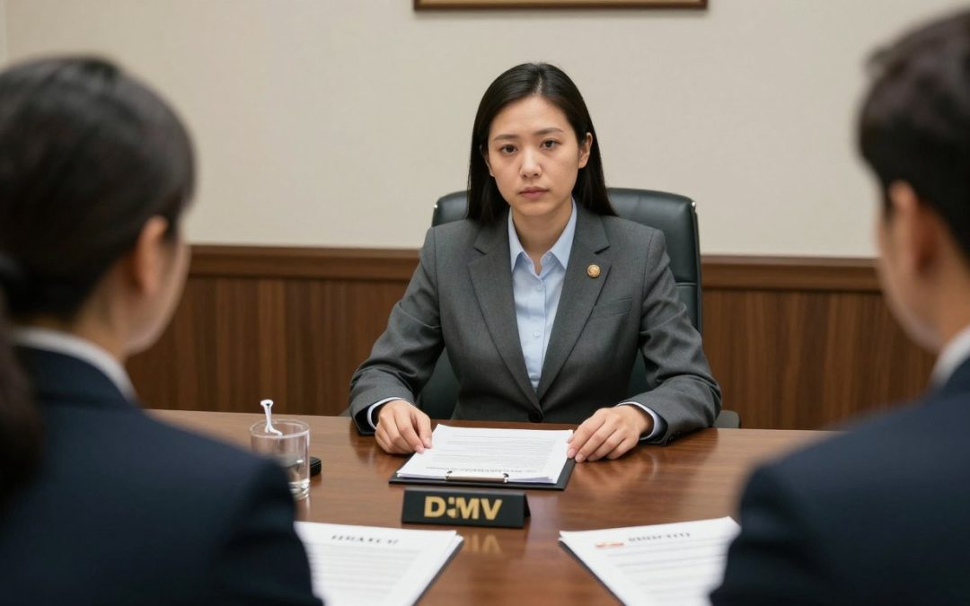 DMV hearing for DUI chemical test refusal case in Los Angeles, California