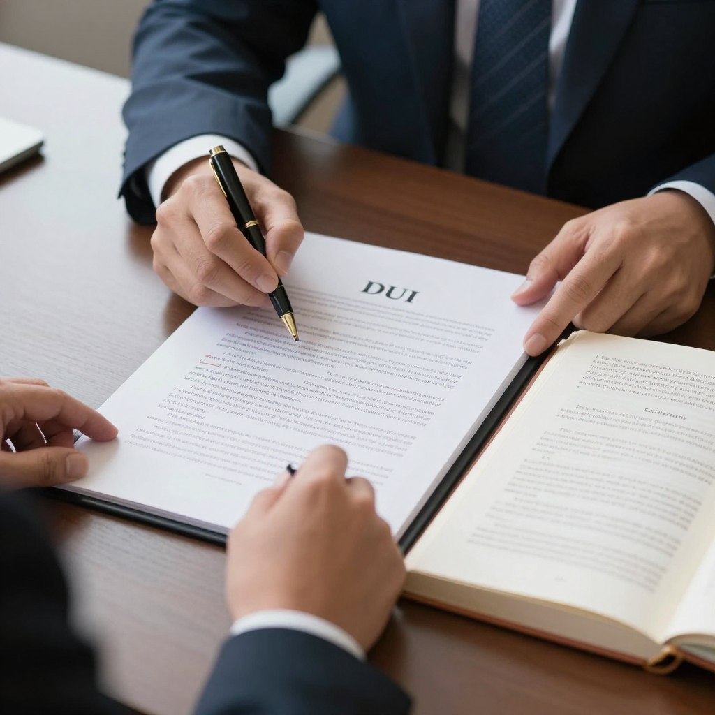 Legal strategy development for DUI defense