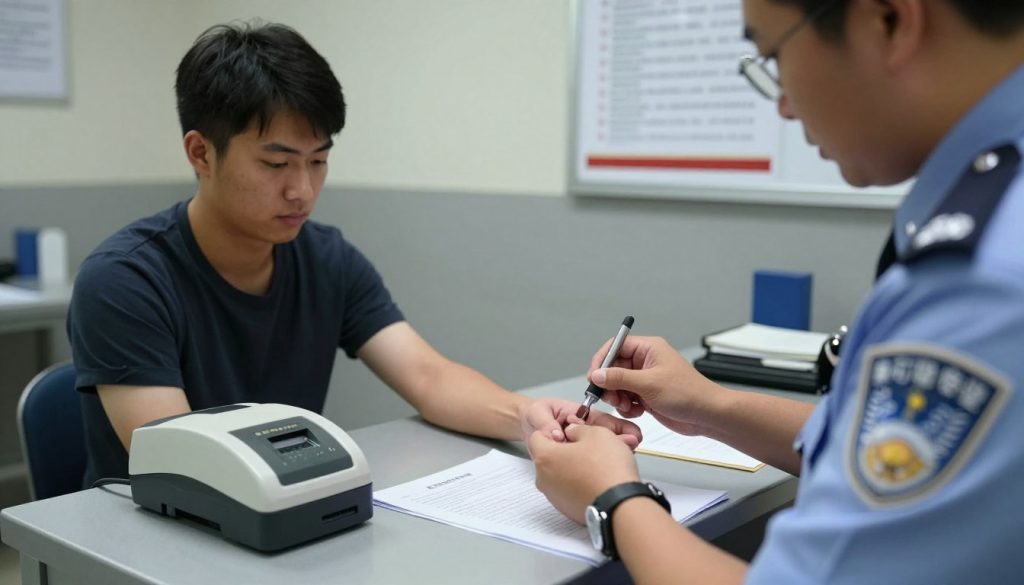 fingerprinting process
